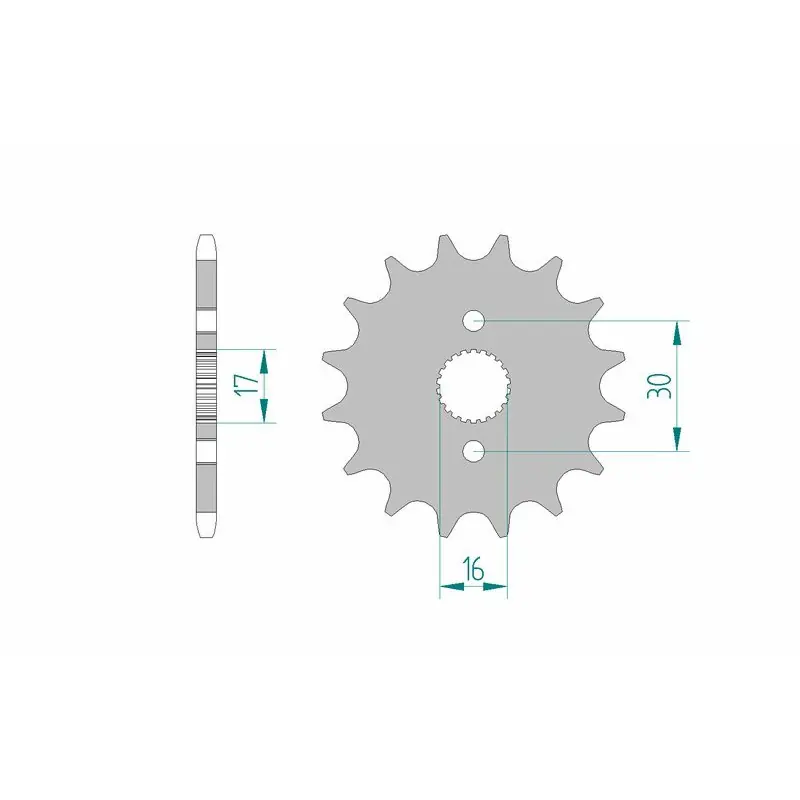 Bon Plan Pignon AFAM acier standard 20105 – 420