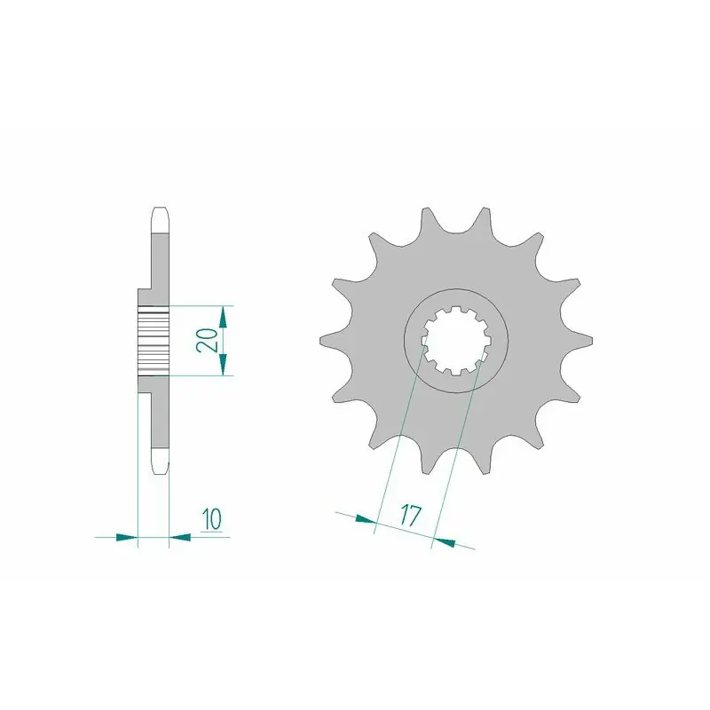 Achetez Aujourd&rsquo;hui Pignon AFAM acier standard 64201 – 520