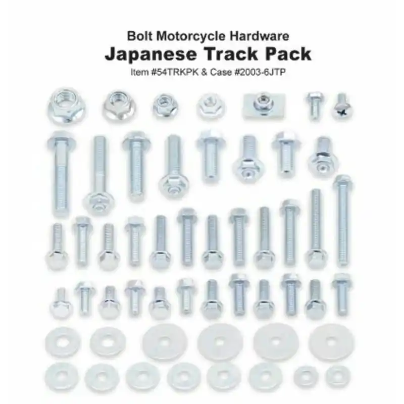 Track Pack 2 Bolt Honda/Kawasaki/Suzuki/Yamaha Top Vente