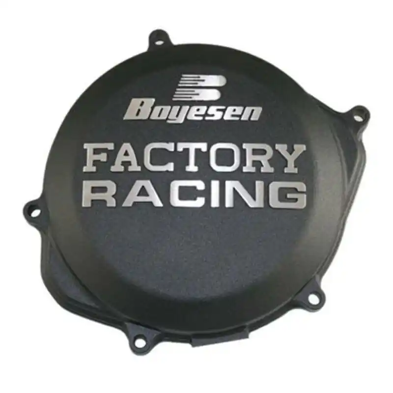 Super Prix Couvercle de carter d'embrayage BOYESEN Factory Racing noir Honda CRF250R