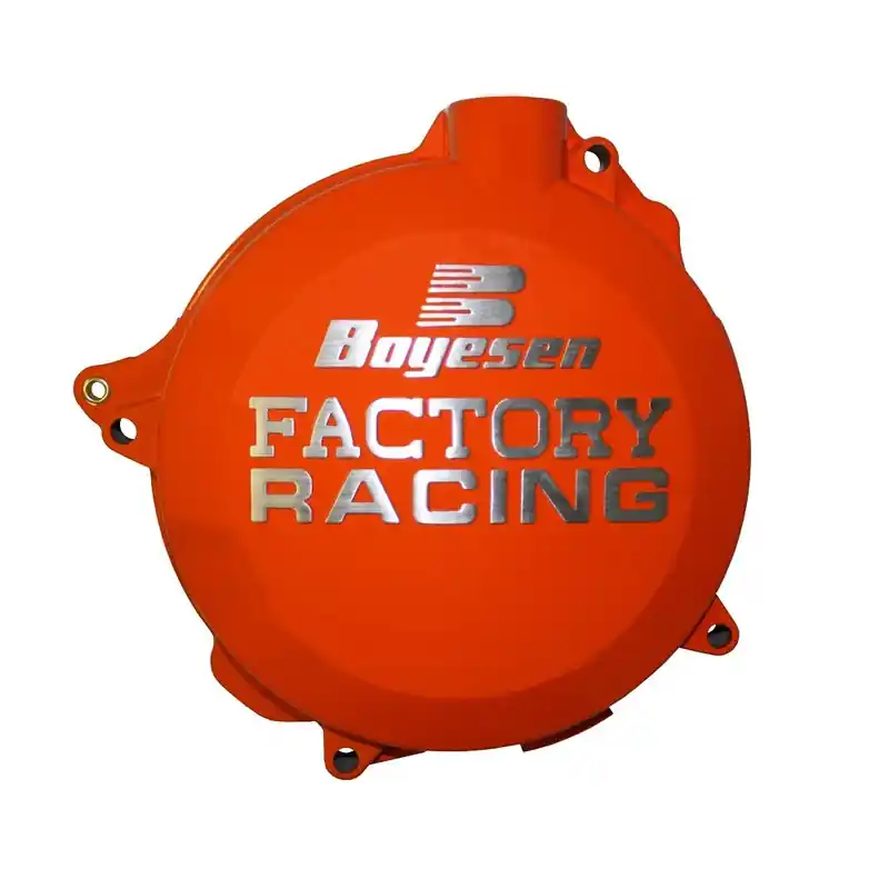 Couvercle de carter d'embrayage BOYESEN Factory Racing orange KTM EXC450/500 Certifié