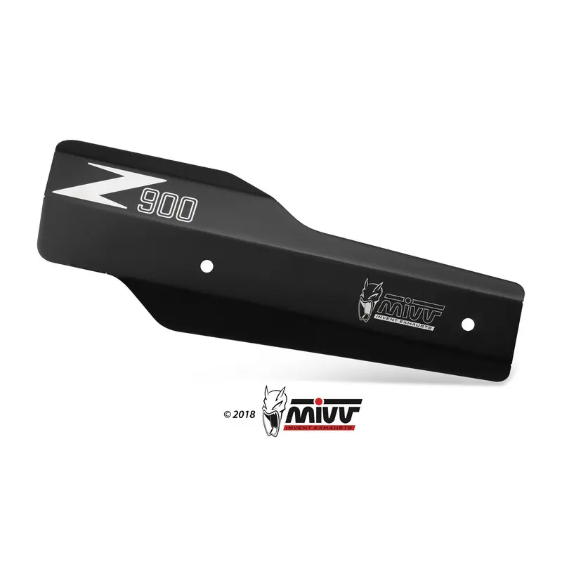 Top Vente Pare-chaleur MIVV inox noir Kawasaki Z900