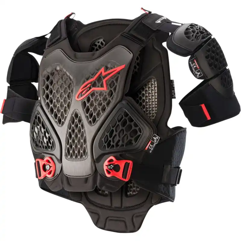 Dernier Modèle Pare Pierre Alpinestars A-6 Noir Taille XS/S