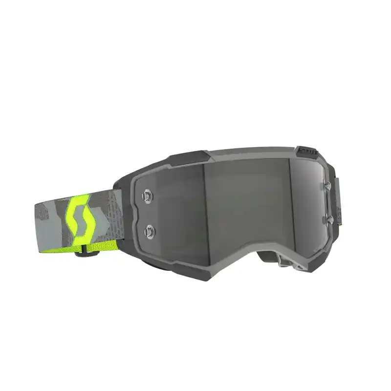 Masque SCOTT Fury Light Sensitive Gris Jaune Fluo Livraison Express