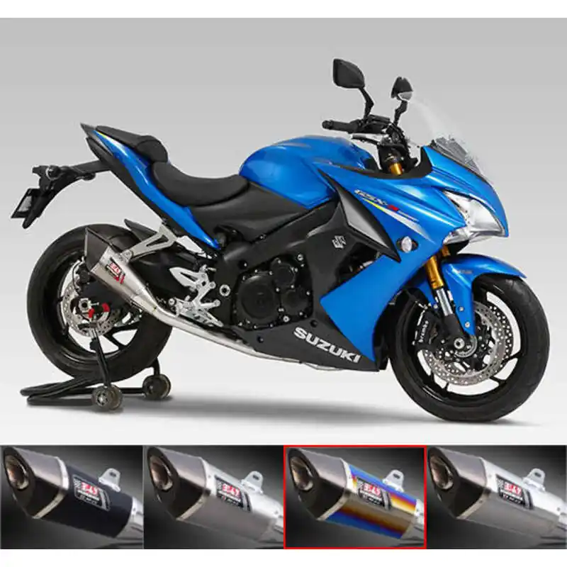Ligne complète YOSHIMURA R-11 titane bleu Suzuki GSX-S1000 Populaire