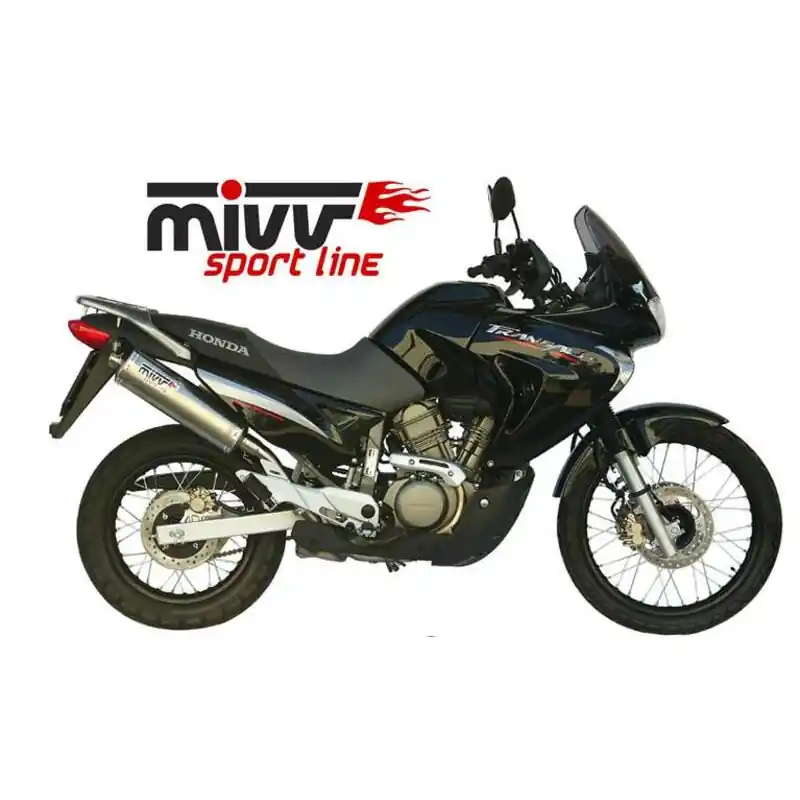 Soldes Silencieux MIVV Oval Classic inox Honda XL650V Transalp