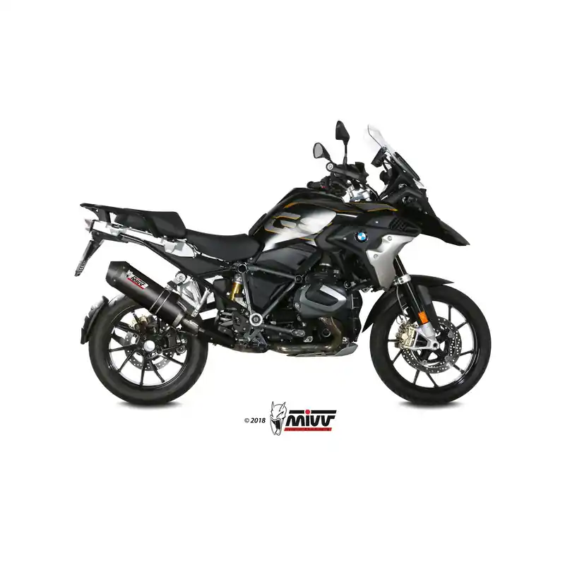 Satisfait Ou Remboursé Silencieux MIVV Oval carbone/casquette carbone BMW R1250GS