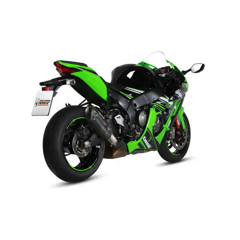 Promotion Saisonnière Silencieux MIVV Suono inox brossé noir Kawasaki ZX-10R