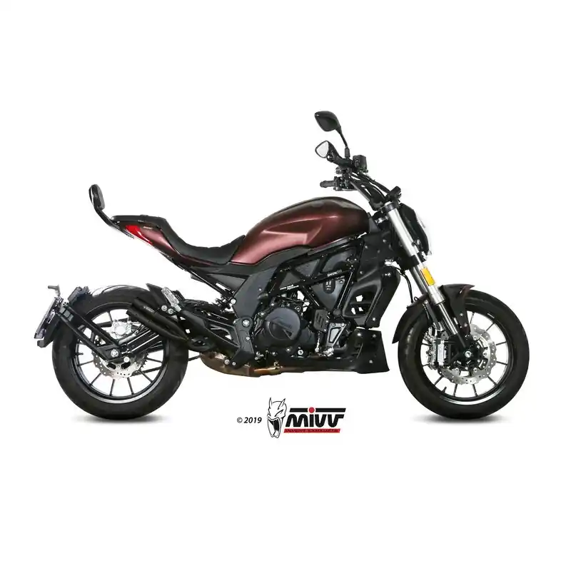 Offre Spéciale Silencieux MIVV Double Gun Full inox noir Benelli 502C