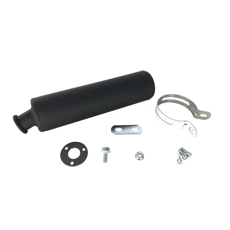 Offre Limitée Silencieux TECNIUM acier noir Derbi/Gilera/Aprilia