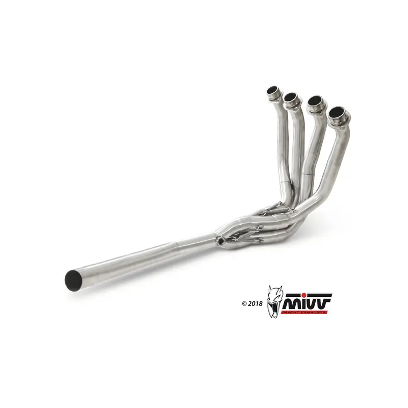 Décatalyseur MIVV inox Kawasaki Z900 Réduction
