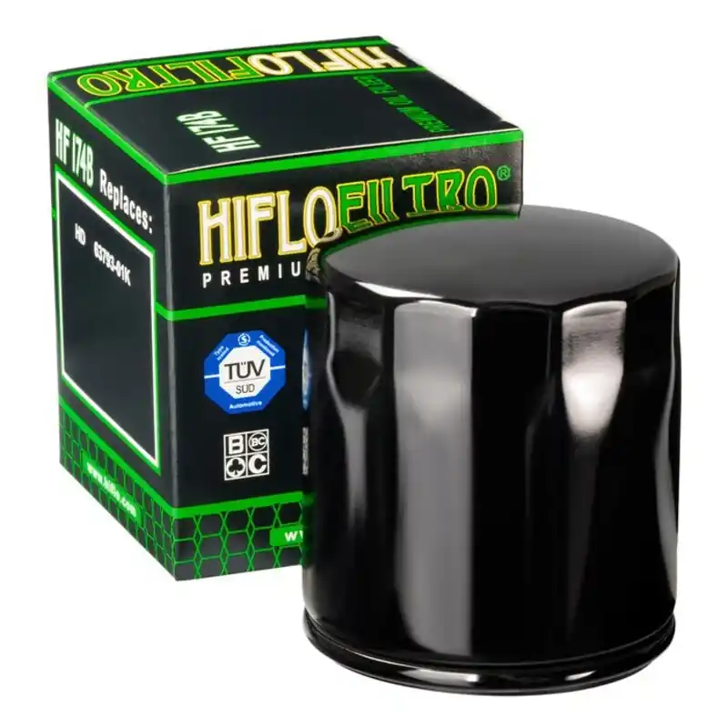 Prix Promo Filtre à huile HIFLOFILTRO noir brillant – HF174B