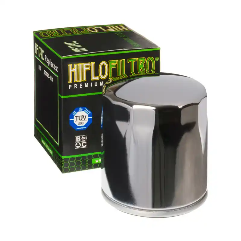 Filtre à huile HIFLOFILTRO Chrome – HF174C Affaire À Saisir