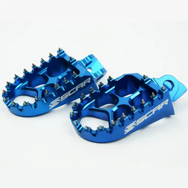 Petit Prix FOOTPEGS EVO SCAR BLUE