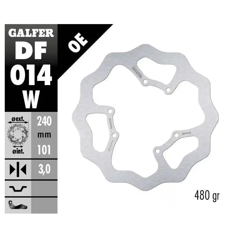 Satisfait Ou Remboursé BRAKE DISC FIXED WAVE
