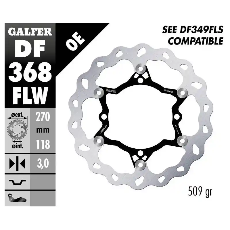 Vente Flash BRAKE DISC FLOAT WAVE