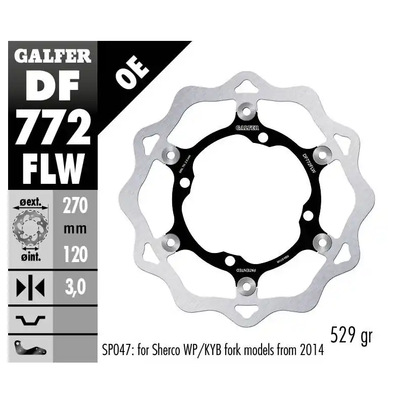 BRAKE DISC FLOAT WAVE GR Offre Exclusive