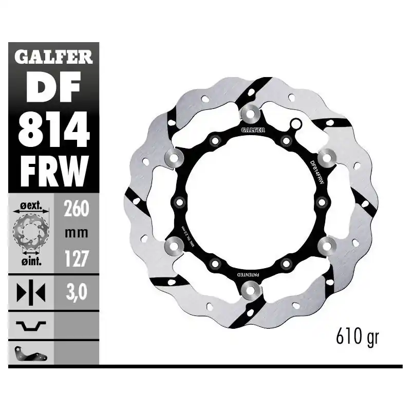 BRAKE DISC FLOAT WAVE GR Populaire