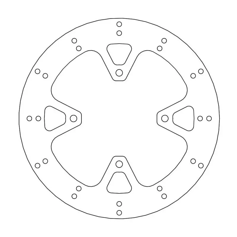 Prix Promo BRAKE DISC ROUND FRONT