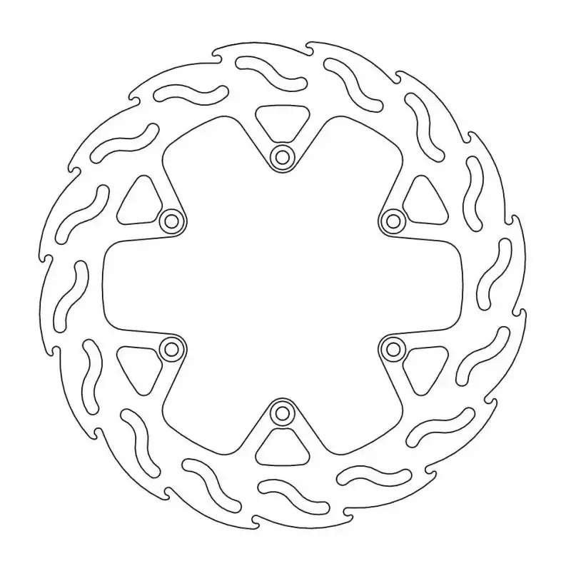 Solde BRAKE DISC FLAME REAR