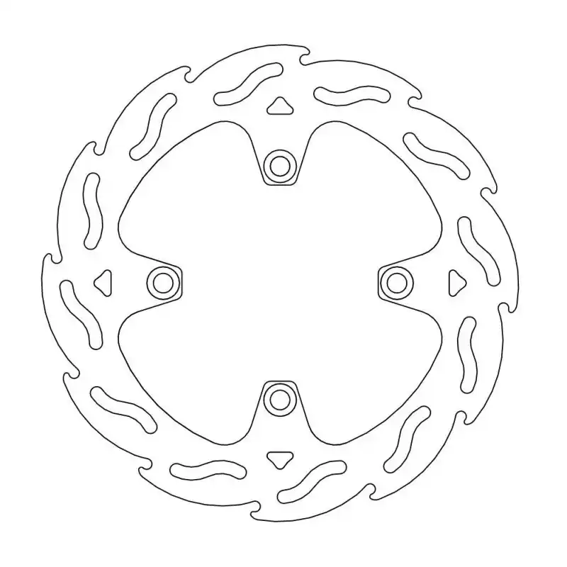Must-Have BRAKE DISC FLAME REAR