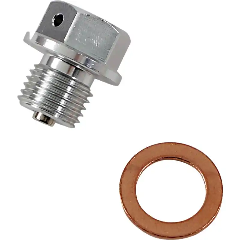 DRAIN PLUG MAGNETIC SLVR Pas Cher