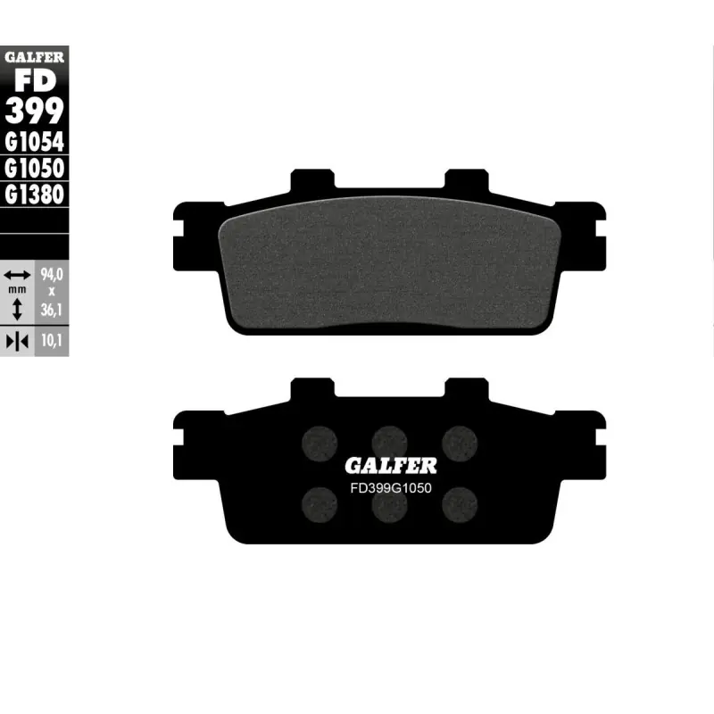 Livraison Express BRAKE PAD SEMI METAL SCOOTER