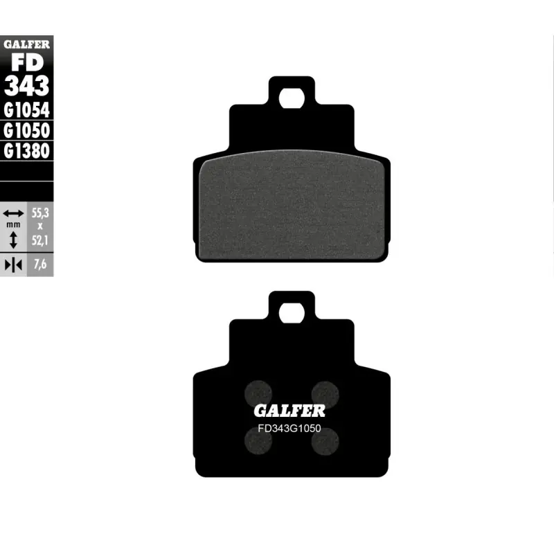 BRAKE PAD SEMI METAL SCOOTER Achat Immédiat