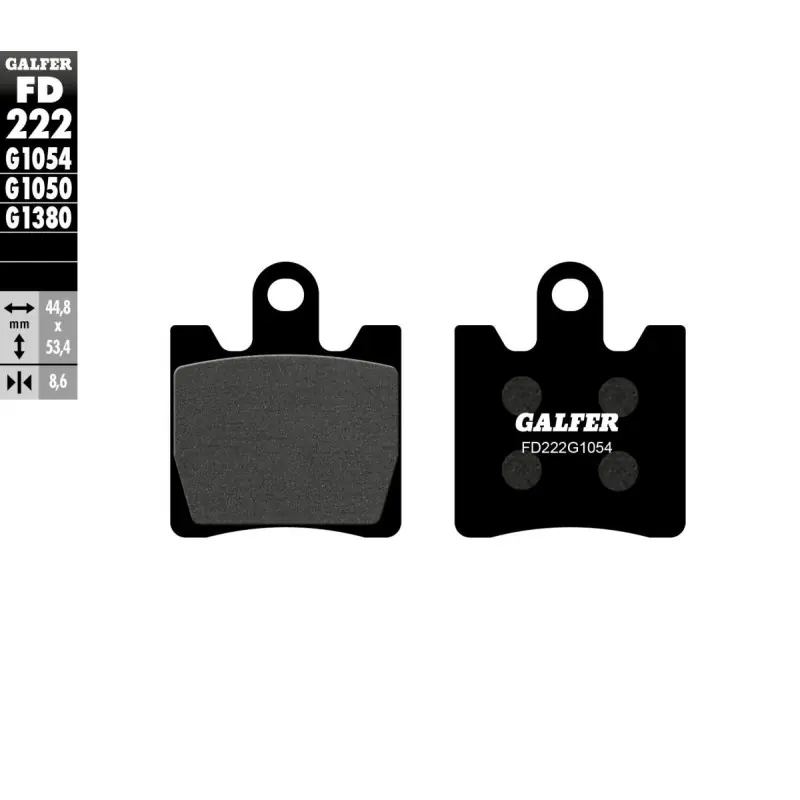 Prix Bas BRAKE PAD SEMI METAL SCOOTER