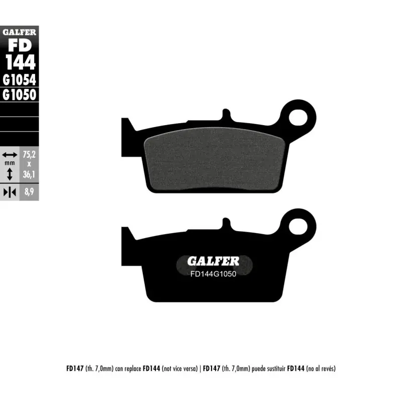 BRAKE PAD SEMI METAL SCOOTER Offre Du Jour