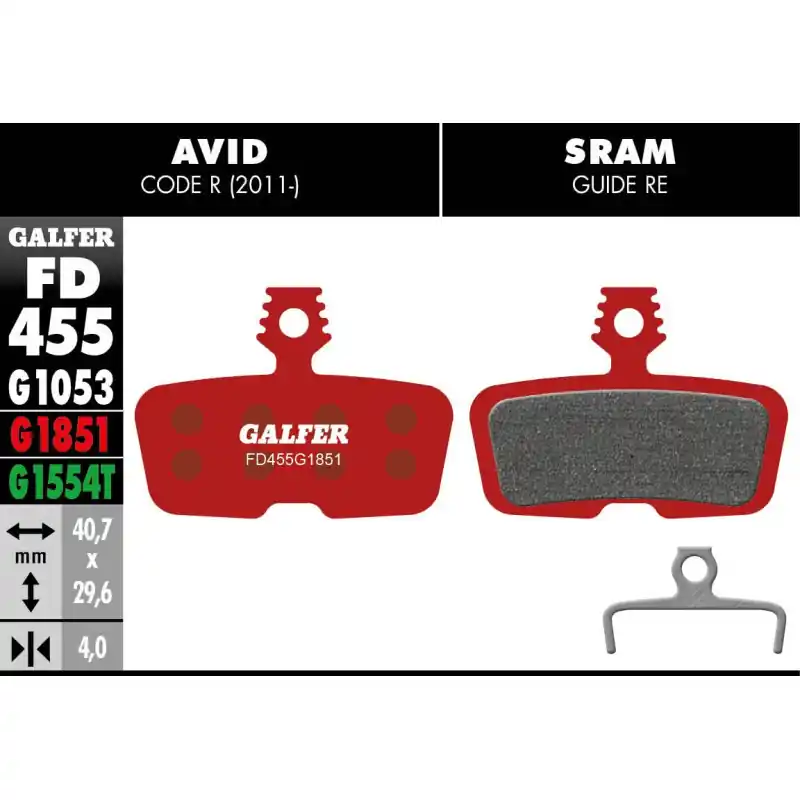 Commander Vite BRAKE PAD ADVANCED