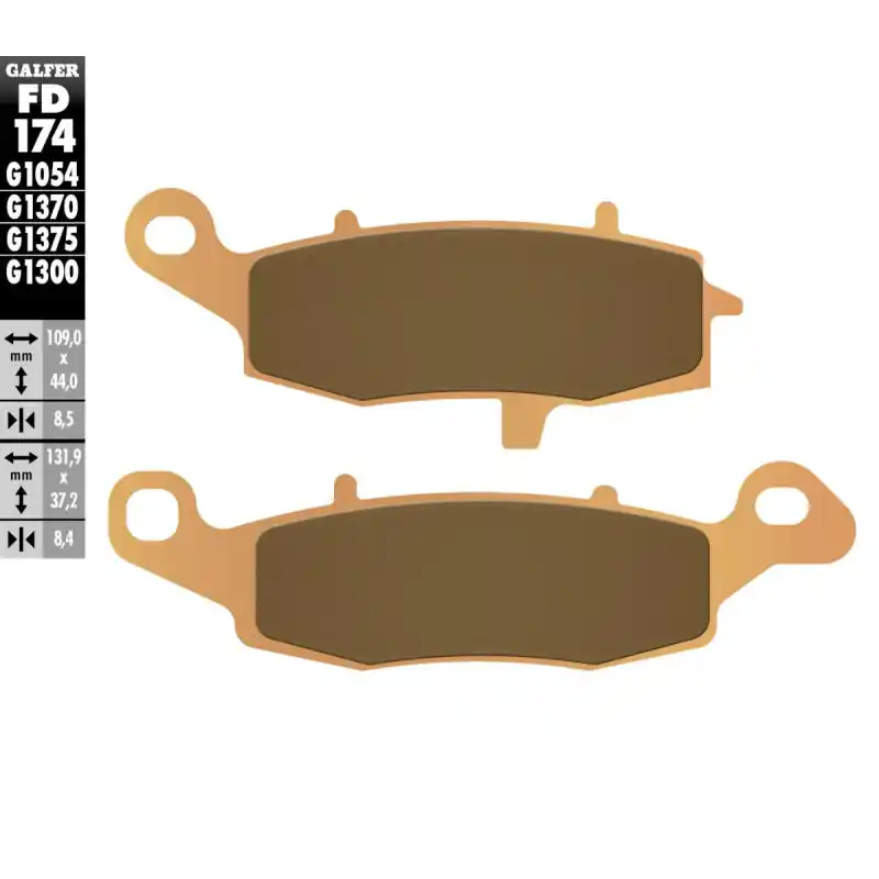 Expédié Aujourd&rsquo;hui BRAKE PAD SINTERED SPORT