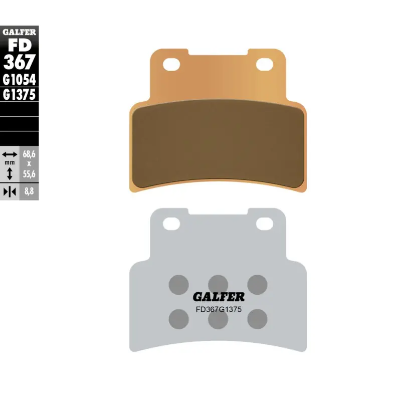 Paiement Sécurisé BRAKE PAD SINTERED SPORT