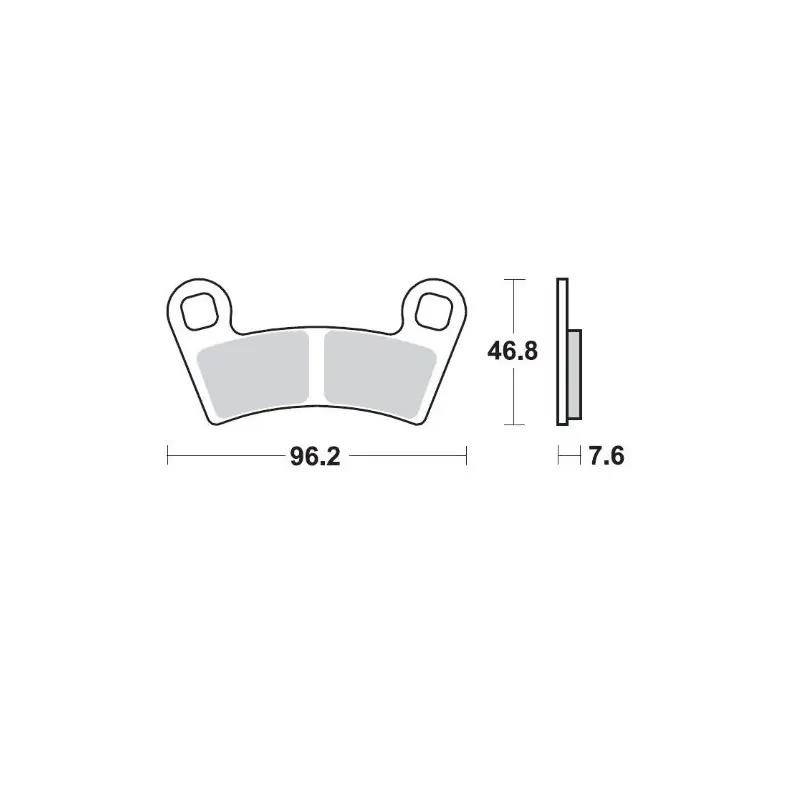 Produit De Marque BRAKE PAD NITRO