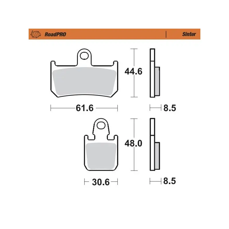 Produit De Marque BRAKE PAD SINTER FRONT