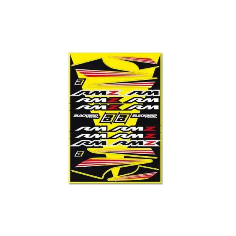 Planche de stickers BLACKBIRD Suzuki Jusqu&rsquo;à Épuisement Des Stocks