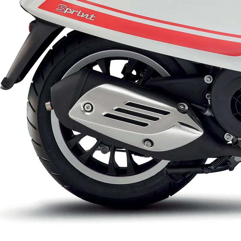 Haute Qualité Jante arrière noire pour Vespa Sprint 4T