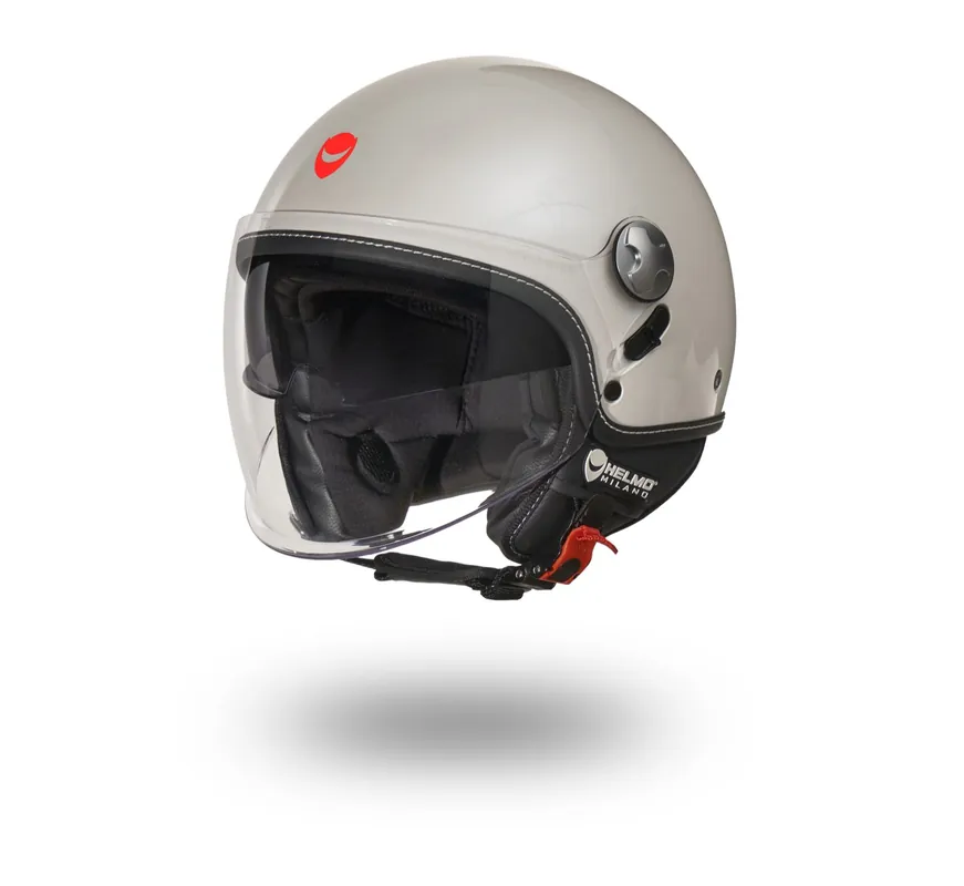Helmo Milano Demi Jet Eos blanc brillant XS Meilleure Vente