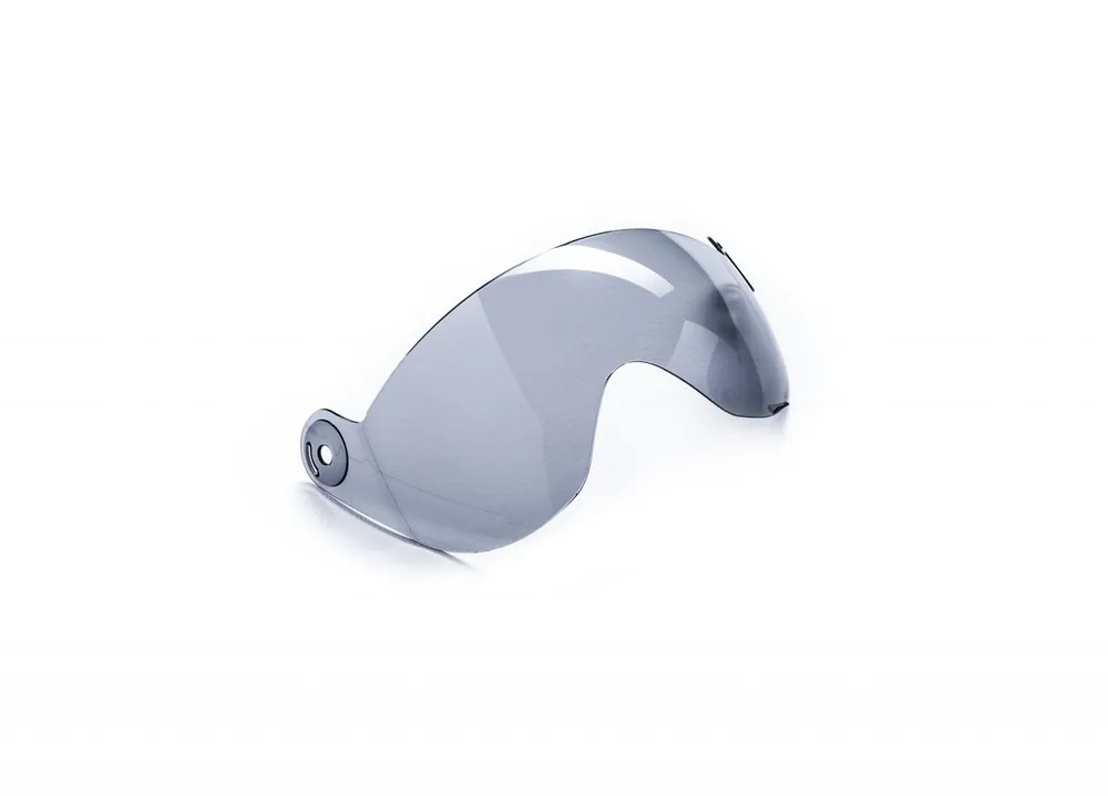 Visière Helmo Milano teintée, résistante aux rayures, visière pour lunettes, compatible avec Pelledura et VaPensiero (ECE 22.05) Paiement Sécurisé