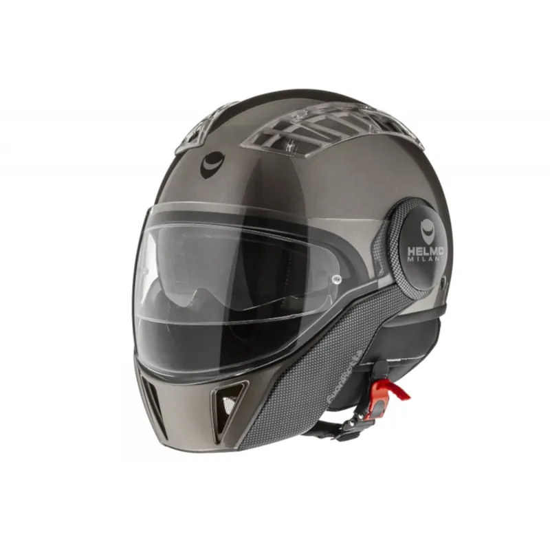 Helmo Milano Full casque jet, FuoriRotta, gris brillant XS Paiement Sécurisé