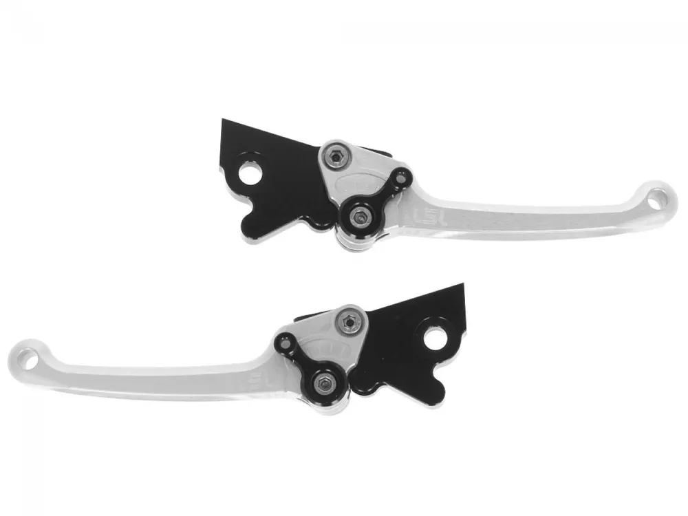 Quantité Limitée LSL levier de frein gauche / droite argent pour Vespa GTS, Primavera, Sprint, S, LX, 50 / 125 / 300