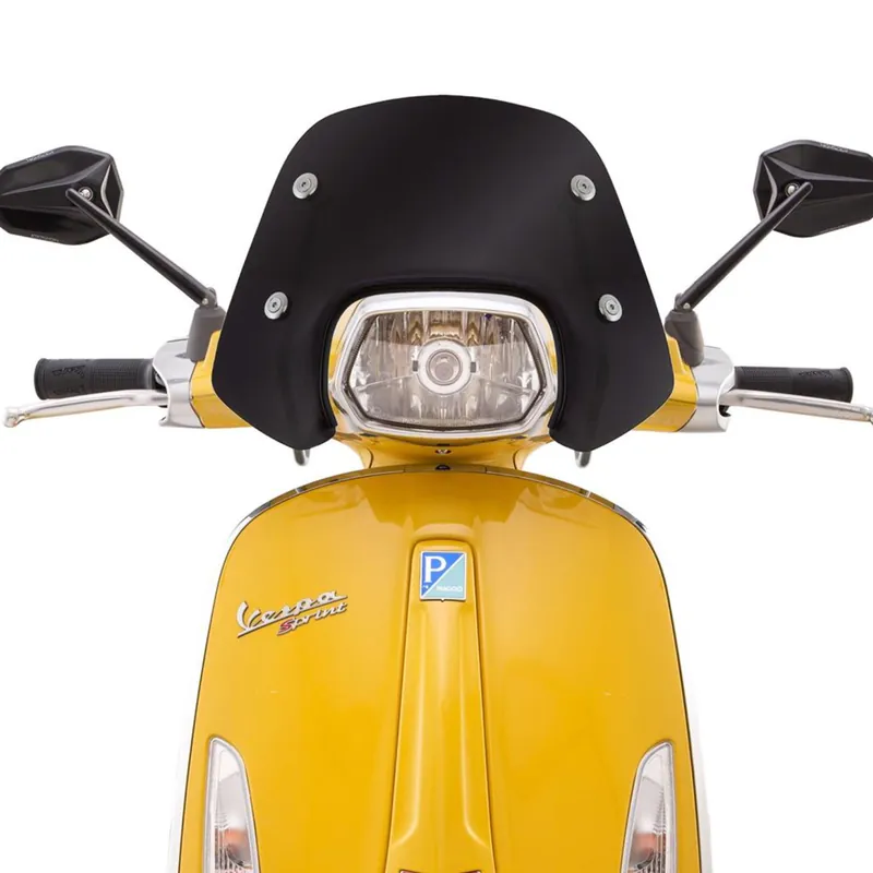 Meilleur Prix Pare-brise Ermax Piccolo pour Vespa Sprint – noir