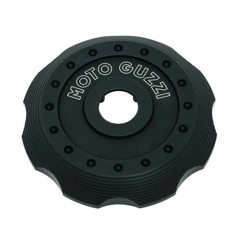 Cache pour bouchon de réservoir, noir aluminium pour Moto Guzzi V7 III / V7 850 Prix Bas