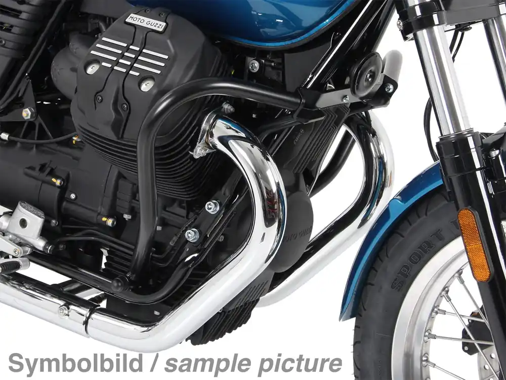 Arceau de protection moteur chromé pour V 7 III stone/ special/ Anniversario/ Racer (année 17-) Bon Plan