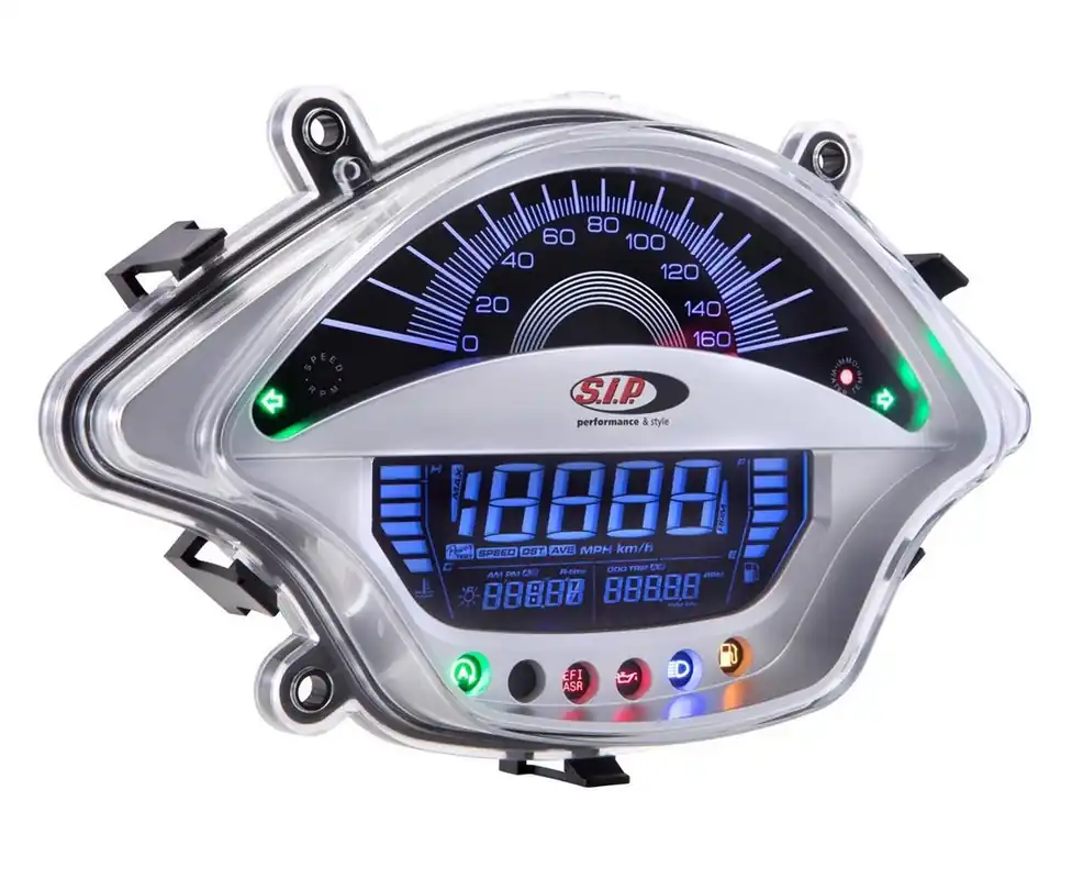 Vente Directe Compte-tours/tachymètre pour Vespa GTS/GTS Super 300ccm FL (&rsquo;14-), argenté