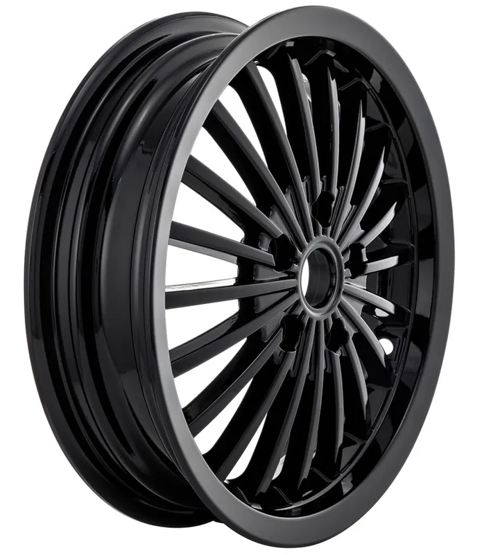 Offre Spéciale Jante avant/arrière pour Vespa GTS/GTS Super/GTV/GT 60/GT/GT L 125-300ccm, noir brillant