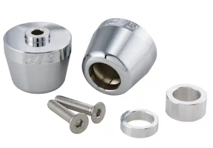 Usine Directe Poids de guidon gauche/droite pour Vespa Primavera/Sprint/ET/LX/LXV/S, chrome