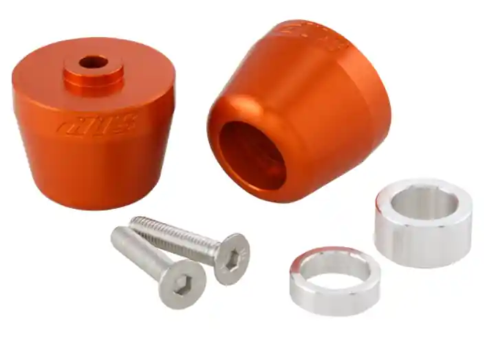 Achat Immédiat Poids de guidon gauche/droite pour Vespa Primavera/Sprint/ET/LX/LXV/S, orange mat