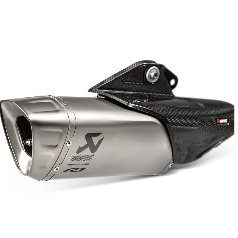 Produit De Marque Silencieux slip-on en titane pour YZF-R1 / YZF-R1M Akrapovic