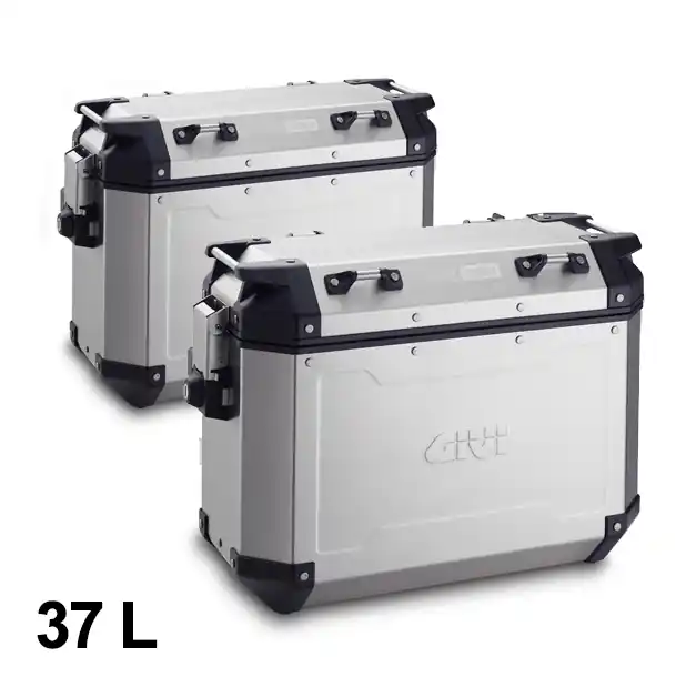 Marque Givi Kit de valises latérales en aluminium Trekker Outback 37L Monokey